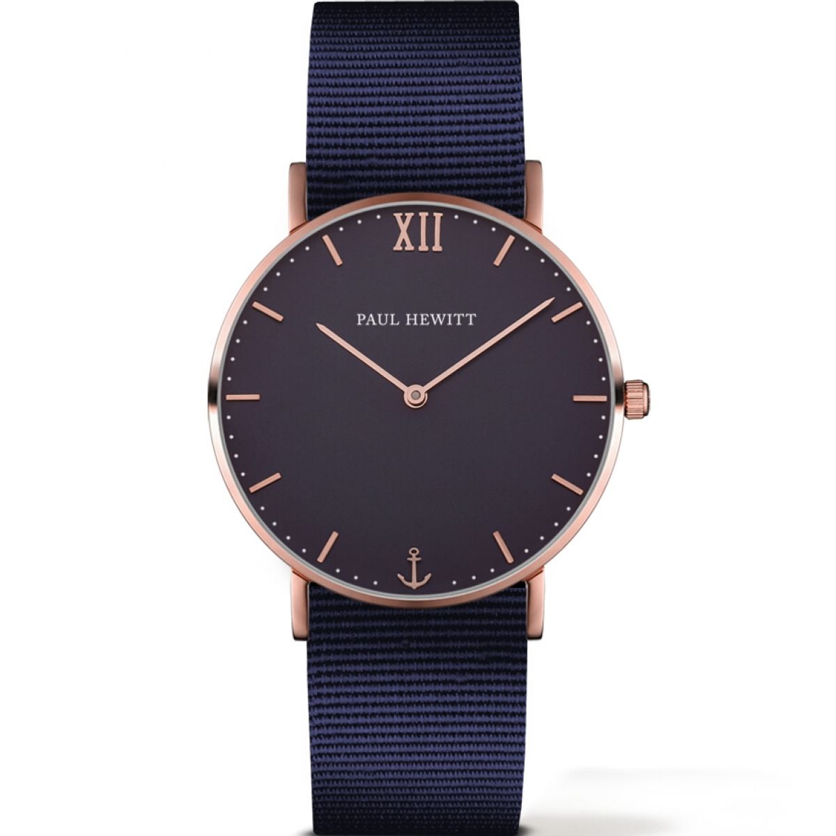 Paul Hewitt PH-SA-R-ST-B-N-20-3023 watch for unisex with a blue dial and nylon strap.