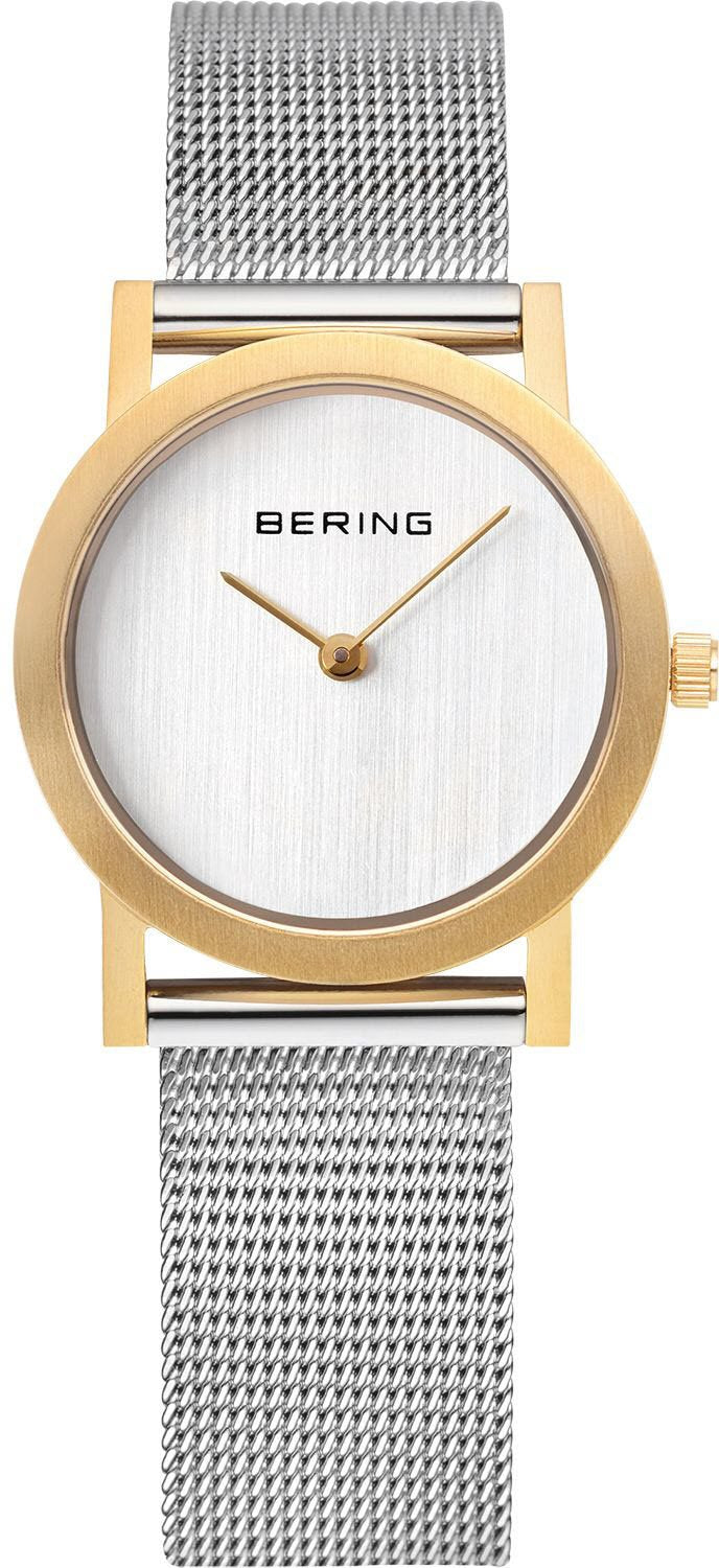 Bering 13427-010 watch for women with a silver dial and steel strap.