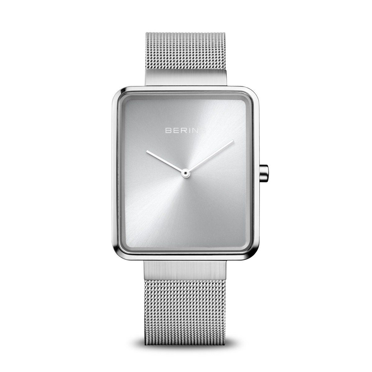 Bering 14533-000 watch for women with a grey dial and stainless steel strap.