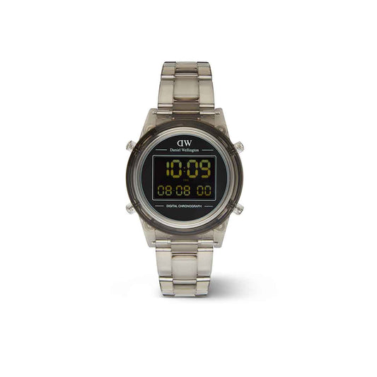 Daniel Wellington DW00100760 watch for unisex with a black dial and resin strap.