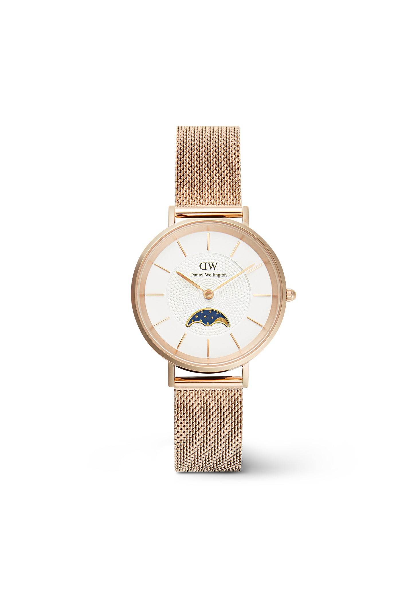 Daniel Wellington DW00100773 watch for unisex with a white dial and stainless steel strap.
