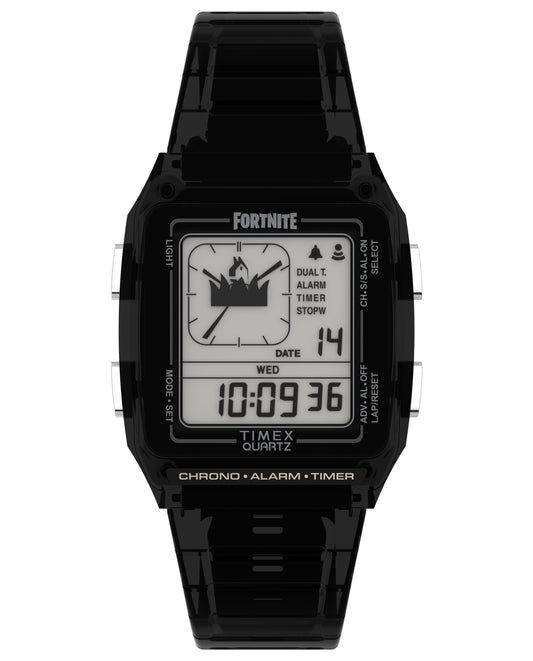 Timex TW2W96500 watch for man with a grey dial and rubber strap.