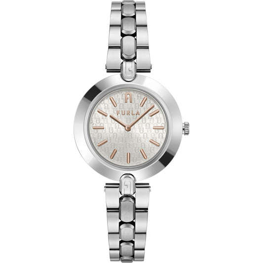 Furla WW00002005L1 watch for women with a grey dial and stainless steel strap.