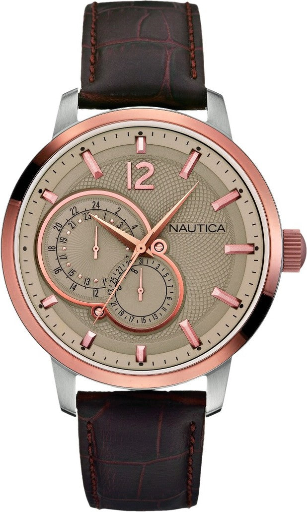 Nautica A16649G Men Watch 44mm 10 ATM