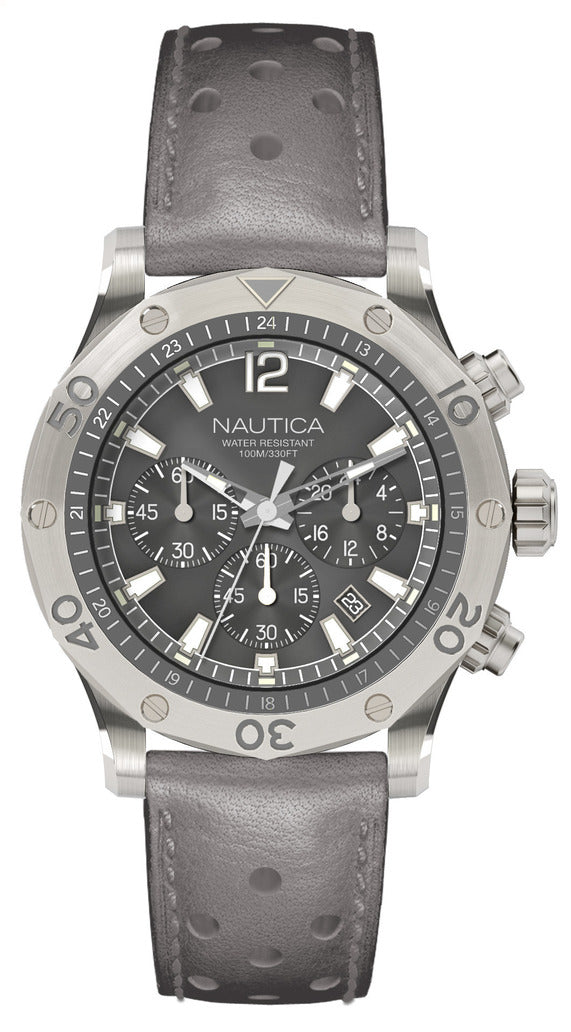 Nautica NAD16546G Men Watch 44mm 10 ATM